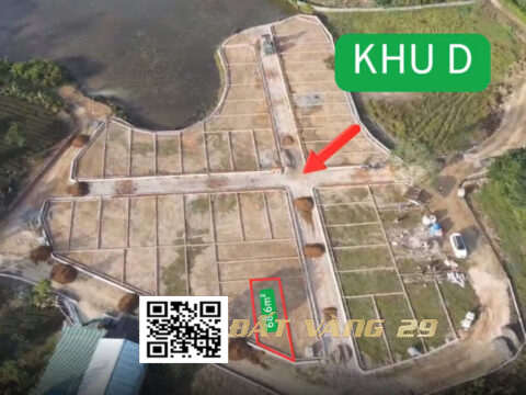 Bán Đất Lạc Thủy Hòa Bình 68.6m² – Vị Trí Đắc Địa – Giá Rất Mềm KHU D