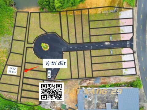 Bán đất phân lô Hùng Sơn Kim Bôi 58,4m²  – Mặt tiền thoáng – Đầu tư sinh lời VR12