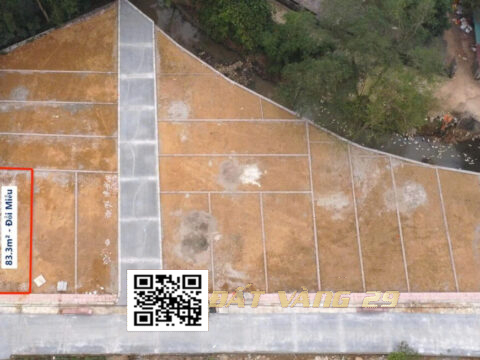 Bán đất Đồi Miễu Xuân Mai Giá tốt 83.3m² – Gần UNBD Xã Xuân Mai – Dân cư đông LK13