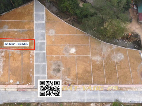 Bán đất phân lô Xuân Mai 82.37m² – Cách UBND Xuân Mai chỉ vài trăm mét – Giá đầu tư Lk14