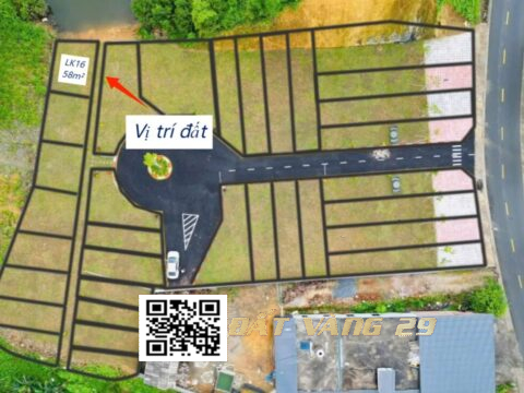 Bán đất Phân Lô Kim Bôi Hòa Bình 58m² – Cuối dãy – Riêng tư – Không ồn ào VR16