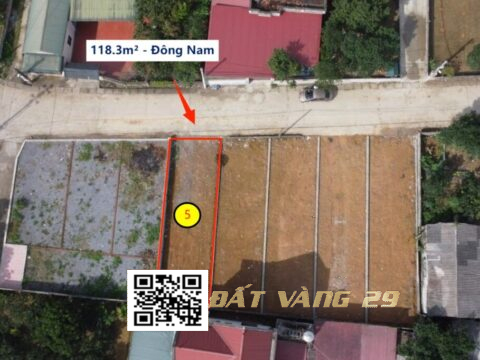 Bán Đất Đông Nam Nam Phương Tiến 118,3m² – Mặt Tiền Trục Chính – Giá Tốt!