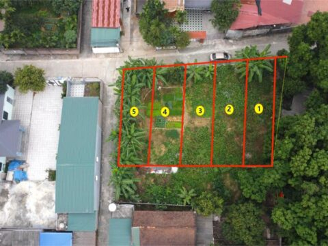 Bảng hàng 5 lô Trí Thuỷ cạnh UBND xã Thuỷ Xuân Tiên cũ