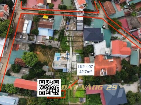Bán Đất Sơn Đồng Tiên Phương Giá Tốt 42.7m² – Khu Dân Cư Sầm Uất , LK02 – 07