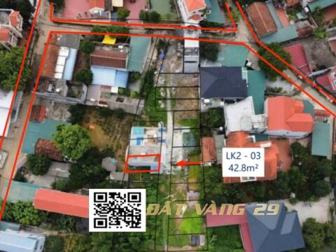 Bán Đất Đẹp Tiên Phương 40,8m² – Ô Tô Tận Nơi – Giá tốt LK02 – 03 
