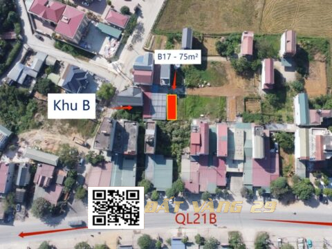 Bán đất Đấu Giá Xuân Mai Giá Rẻ 75m² – Đẹp – Rộng – Giá đầu tư hấp dẫn B17