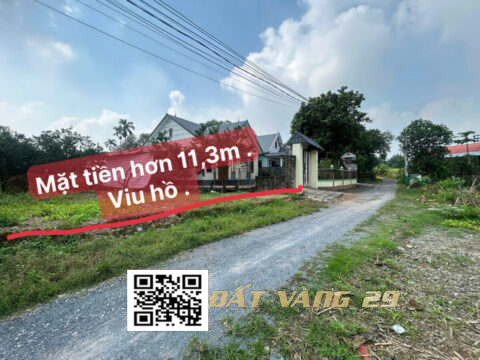 Bán Đất Đồng Vỡ Thủy Xuân Tiên – Lô Đất Rộng 1052.4m² – Giá Đầu Tư