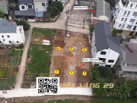 Bán đất Xóm Tròn Quảng Bị 91m² – Lô đẹp hiếm, giá tốt bất ngờ! LK2
