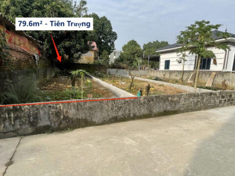 Bán đất Tiên Trượng Xuân Mai giá rẻ 79,6m² | Gần QL6 – Hướng Nam – Tiềm năng cao – Giá đầu tư