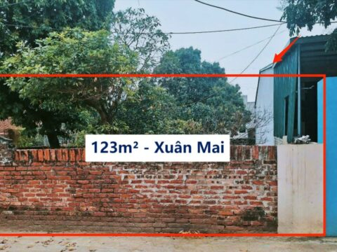 Bán đất thị trấn Xuân Mai 123m² | Khu dân cư văn minh – Pháp lý chuẩn – Giá tốt