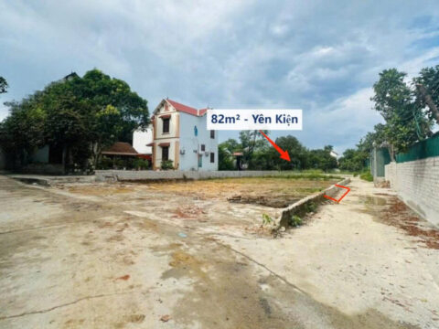 Bán Đất Yên Kiện Đông sơn Giá Rẻ 82m² – Vị trí đẹp, giao thông thuận tiện – Giá đầu tư