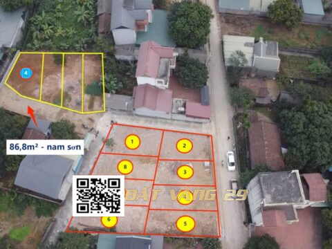 BÁN ĐẤT THỔ CƯ NAM SƠN XUÂN MAI GIÁ RẺ 86.8m² (LK04) – KHU DÂN CU ĐÔNG ĐÚC, PHÁP LÝ RÕ RÀNG – GIÁ ĐẦU TƯ