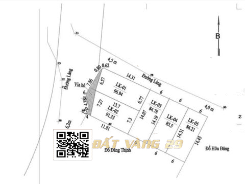 Bán đất phân lô đông sơn Phú Nghĩa giá tốt – Bảng hàng 5 lô – Vị trí đẹp – Khu dân cư hiện hữu