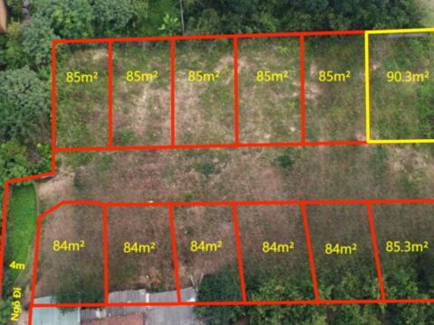 Bán đất Nền Gò Cáo Xuân Mai giá rẻ 90,3m² (LK7) – Sổ đỏ chính chủ – Giá tốt