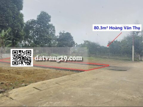 BÁN ĐẤT THỔ CƯ XÃ TRẦN PHÚ 80.3m² (LK2) – Mặt đường rộng, ô tô tránh – Giá đầu tư