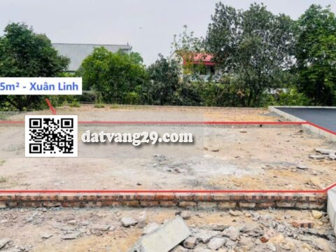 Bán Đất Thổ Cư Xuân Linh Xuân Mai 86.5m² (LK2) – Hạ tầng hoàn thiện – GIÁ TỐT