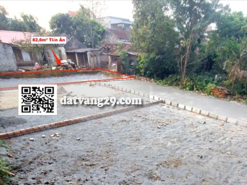 Bán Đất Tiến Ân Thủy Xuân Tiên 82,6m² – Khu Dân Cư Đông – Gần Trung Tâm Xuân Mai