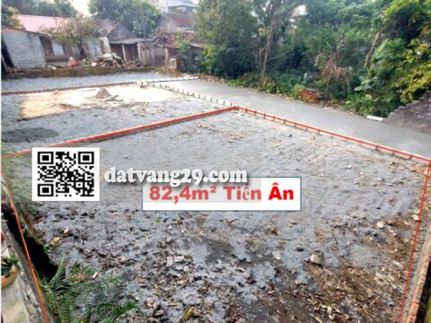 Bán Đất Phân Lô Tiến Ân Xuân Mai 82,4m² – Gần trường, Chợ, Ủy Ban, Khu dân cư đông đúc- Giá đầu tư