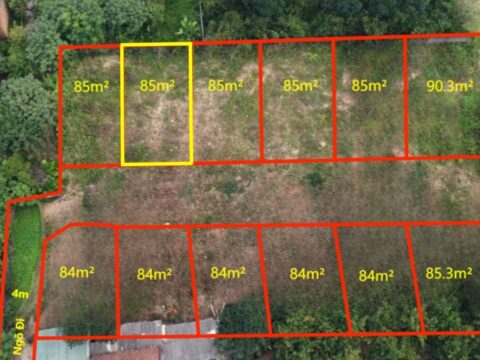 Bán đất Phân Lô Gò Cáo Xuân Mai giá rẻ 85m² (LK11) – Sổ đỏ chính chủ, tiềm năng sinh lời cao – Giá tốt