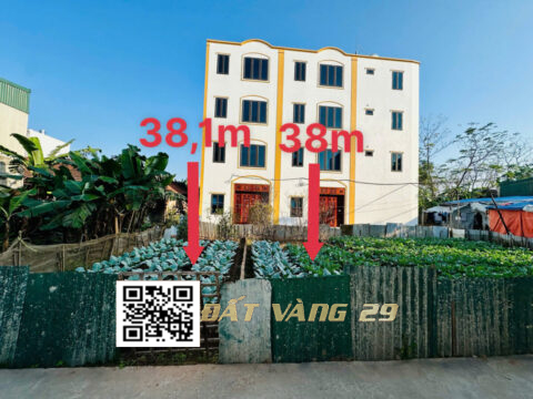 Bán đất An Thắng Biên Giang 38m² – Lô Đất 2 mặt ngõ – Khu dân cư hiện hữu