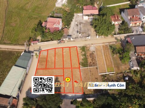 Bán Đất Phân Lô Hạnh Côn Xuân Mai 92.6m² (LK9) – Khu dân cư đông, tiềm năng tăng giá rõ rệt – Giá đầu tư