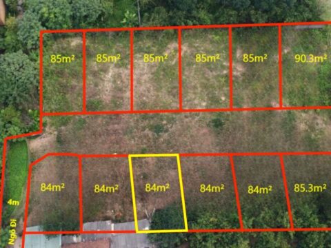 Bán đất Nền Gò Cáo Xuân Mai Giá Rẻ 84m² (LK3) – Hạ tầng hoàn thiện – Giá tốt