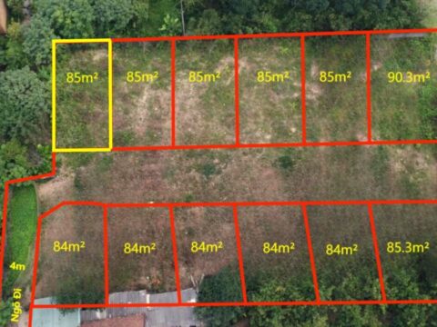 Bán đất Gò Cáo Thủy Xuân Tiên giá rẻ 85m² (LK12) – Khu dân cư hiện hữu, hạ tầng hoàn thiện – Giá tốt