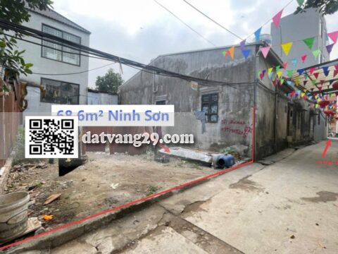 Bán đất Ninh Sơn,Phường Chương Mỹ 68,6m² vị trí đẹp,ngay trung tâm hành chính