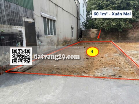 Bán Đất Tiên Trượng Xuân Mai 60.1m² – Vị trí đẹp – Pháp lý rõ ràng – Giá đầu tư