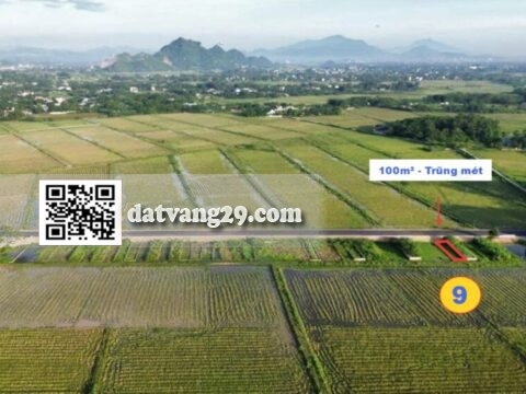 BÁN ĐẤT 100m² TRŨNG MÉT HOÀNG VĂN THỤ (T9)– GIÁ ĐẦU TƯ
