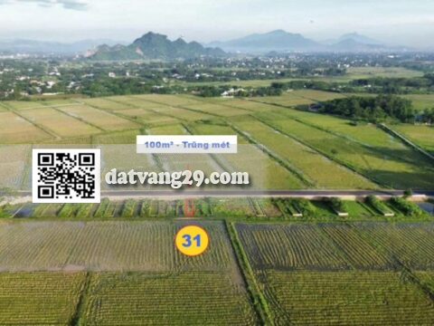 BÁN ĐẤT CHÍNH CHỦ Tại Trũng Mét 100m² – Giao thông thuận tiện về Hà Nội và Xuân Mai.