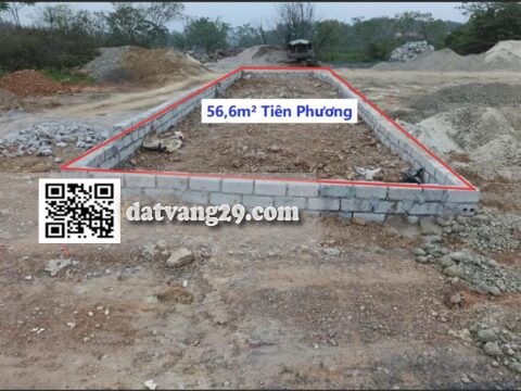 Bán đất dịch vụ Sơn Đồng,Tiên Phương 56,6m² Sát khu nhà ở xã hội đông dân cư