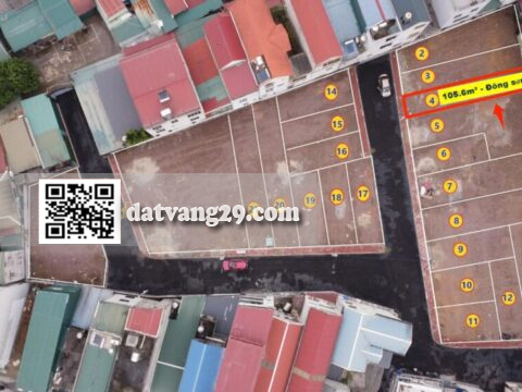 Bán đất Đông Sơn Chương Mỹ 105.6m² – Cách QL6 chỉ 1 phút di chuyển