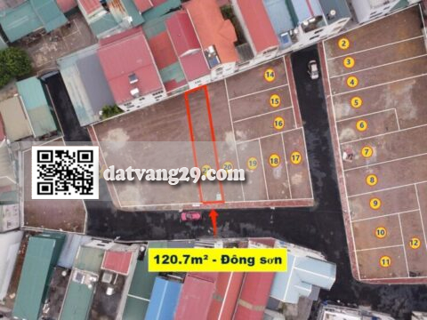Bán đất Đông Sơn Giá rẻ 120.7m² – Đất ở đô thị tương lai, nằm trong vùng lõi phát triển của Xã Phú Nghĩa