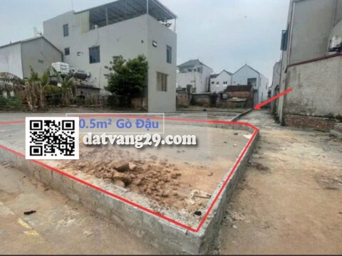 Bán đất Gò Đậu,Phú Nghĩa 80,5m² Gần khu công nghiệp Phú Nghĩa
