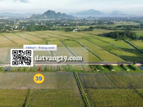Bán Đất Nền Trũng Mét 100m² giá đầu tư – giao thông thuận tiện 