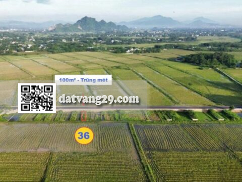Bán Đất nền Trũng Mét 100m² – Giá đầu tư F0 cực hấp dẫn