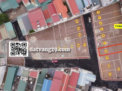 Bán đất phân lô Phố Gốt Đông Sơn 114m² – Hạ tầng đồng bộ, sổ đỏ sẵn. Đường ô tô tránh