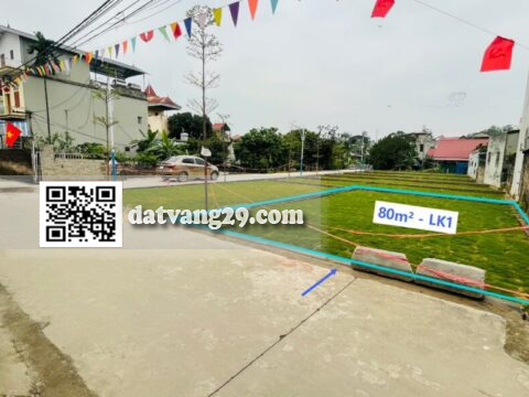 Bán đất Phân Lô Xuân Linh Xuân Mai 80m² – Sát QL21 – Giá đầu tư LK1