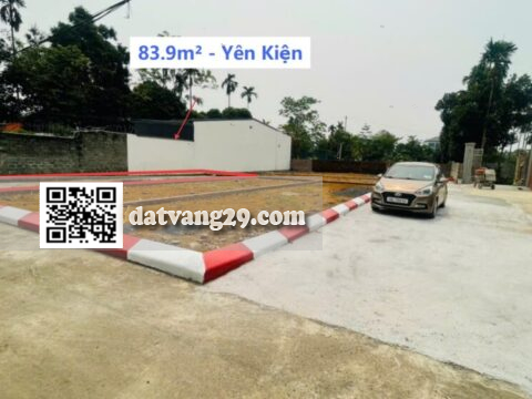 Bán Đất Thổ Cư Đông Sơn Chương Mỹ 83.9m² (T3) – Sổ đỏ chính chủ – Giá đầu tư