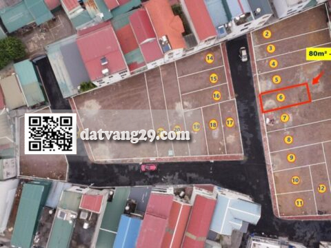  Bán đất thổ cư Phố Gốt 80m²  – Sát chợ Gốt, trường học các cấp. 