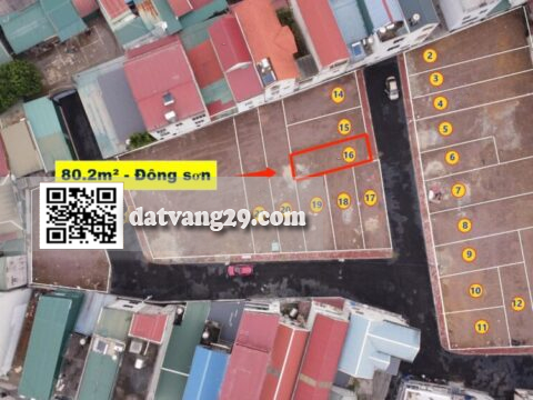 Bán Đất thổ cư Phố Gốt Đông Sơn Chương Mỹ 80.2m² – Không gian sống hiện đại tại Đông Sơn