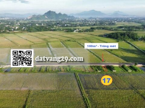 BÁN ĐẤT THỔ CƯ TRUNG MÉT HOÀNG VĂN THỤ 100m² (T17) – GẦN CHỢ VĂN PHÚ – GIÁ ĐẦU TƯ