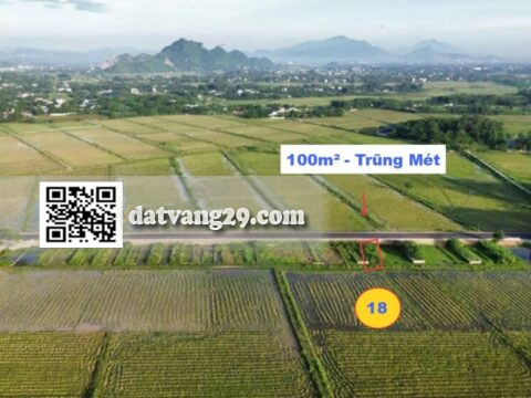 BÁN ĐẤT TRUNG MÉT 100m² FULL THỔ CƯ (T18) – GIAO THÔNG THUẬN TIỆN – GIÁ ĐẦU TƯ