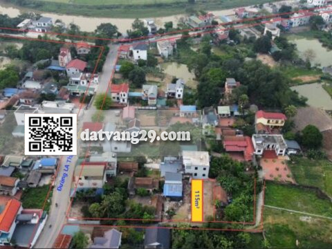 Đất Nền Tân Tiến Phân Lô 115m² Gần trục kinh doanh liên xã,hạ tầng đồng bộ