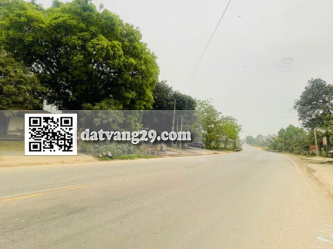 Bán Đất Mặt Đường QL21 Thủy Xuân Tiên 121m² – Kinh Doanh Đỉnh – Giá Đầu Tư