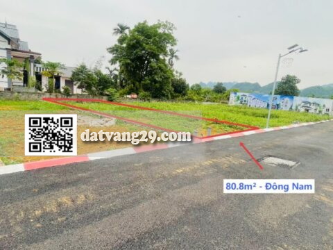 Bất động sản Xuân Mai bán 80.8m² – Hạ tầng hoàn thiện, đường rộng, điện nước đầy đủ