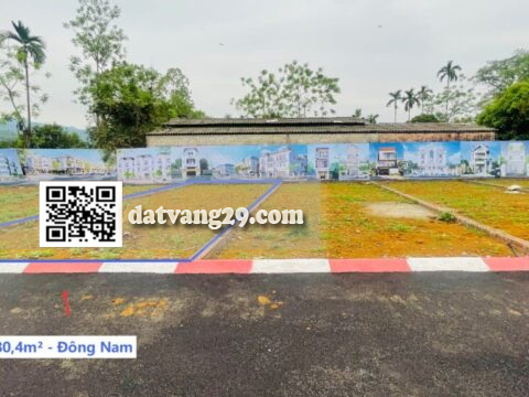 BÁN ĐẤT THỔ CƯ ĐÔNG NAM XUÂN MAI 80.4m² – GIAO THÔNG THUẬN TIỆN – GIÁ ĐẦU TƯ