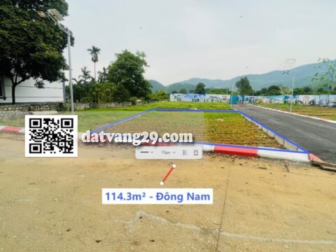 BÁN ĐẤT THỔ CƯ LÔ GÓC NAM PHƯƠNG TIẾN 114.6m² – MẶT ĐƯỜNG RỘNG, Ô TÔ TRÁNH