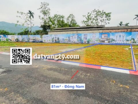 BÁN ĐẤT THỔ CƯ NAM PHƯƠNG TIẾN GIÁ RẺ 81m² – kHU DÂN CƯ HIỆN HỮU – GIÁ ĐẦU TƯ